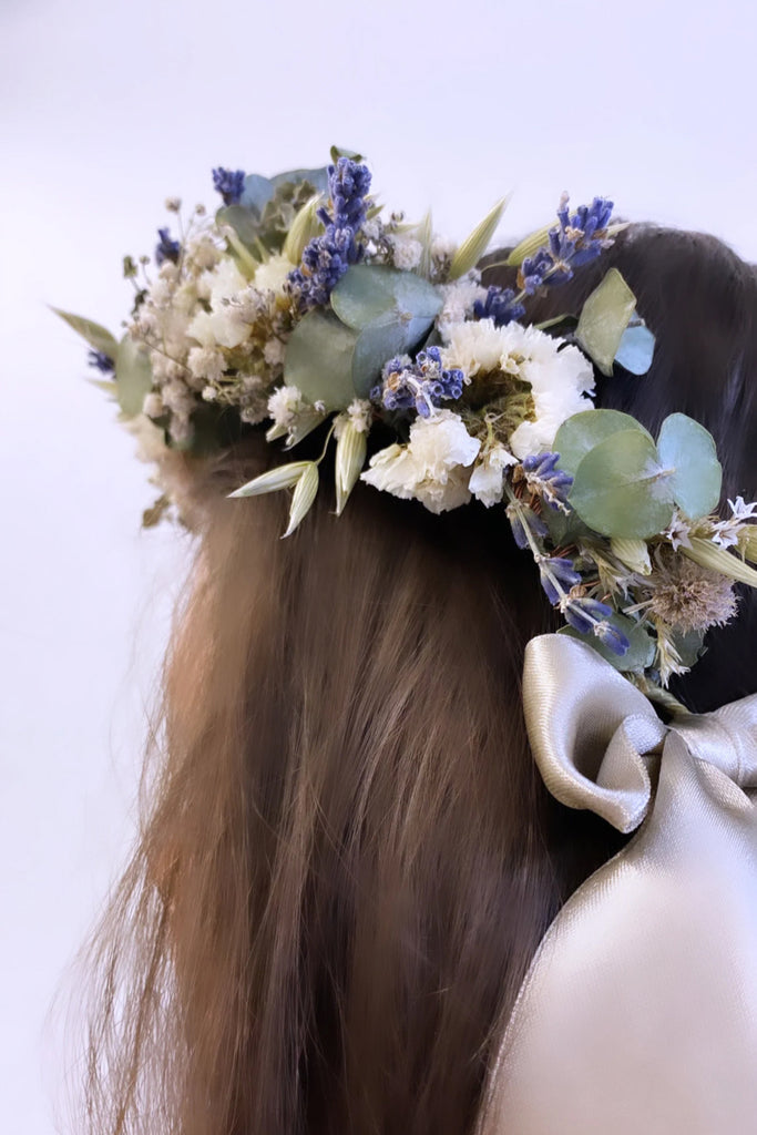 Lavender Dried Flower Crown