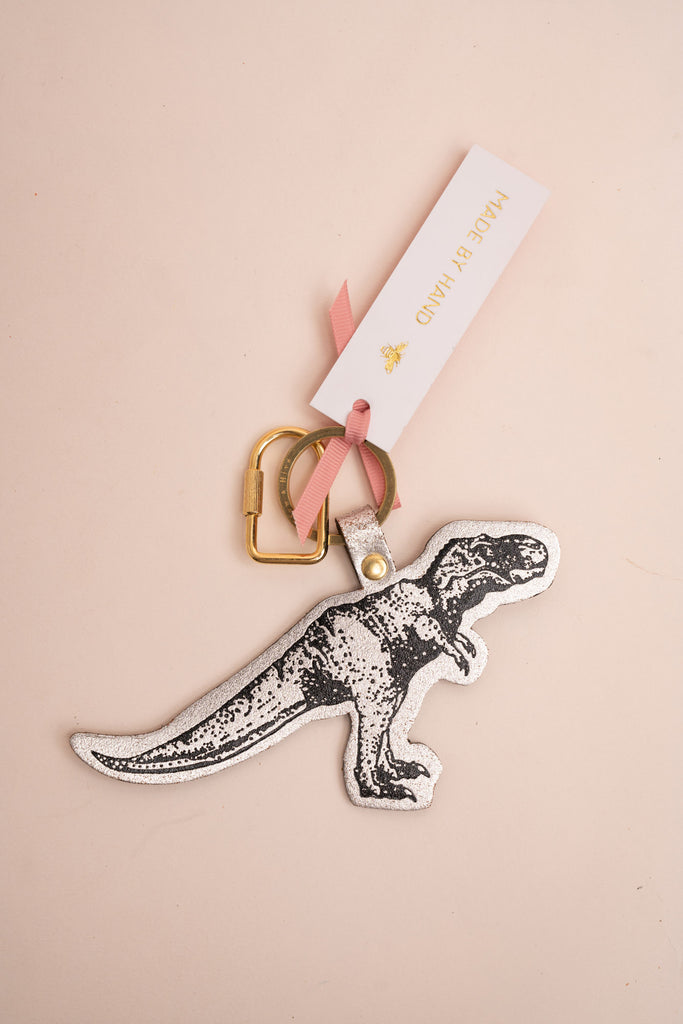 Mono Dinosaur Key Ring / Bag Tag