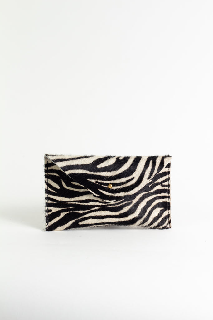 The Midi Zebra Purse