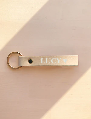 Slimline Champagne Keyring