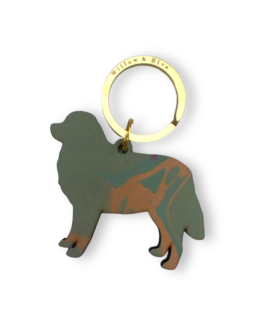 Bernese Mountain Dog Keyring