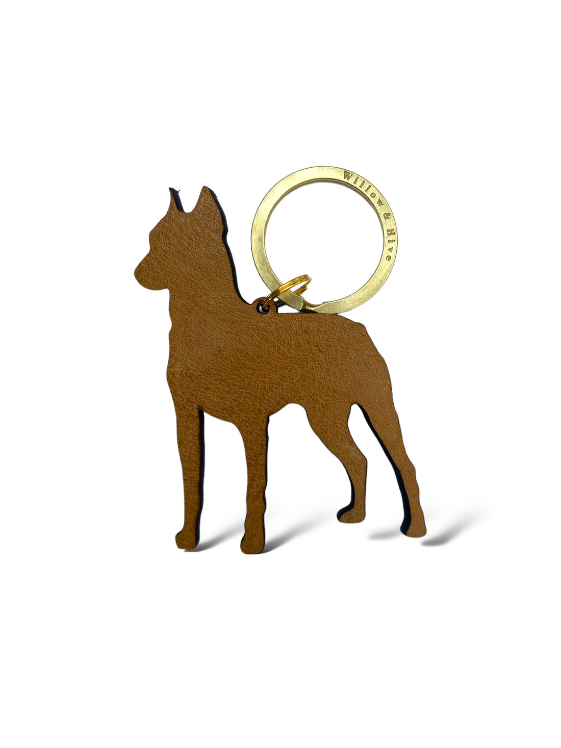 Doberman Dog Keyring