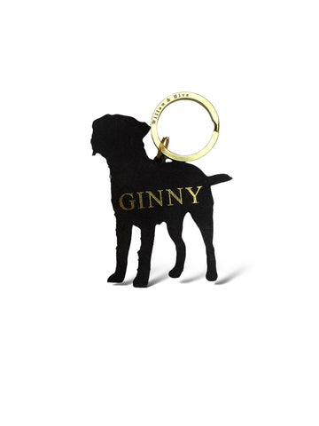 Border Terrier Dog Keyring