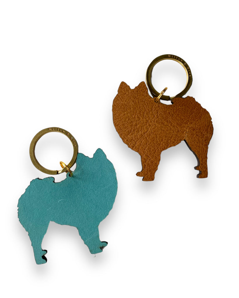 Pomeranian Dog Keyring