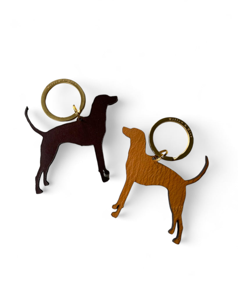 Pointer Dog Keyring