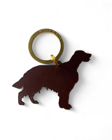 Red Setter Dog Keyring