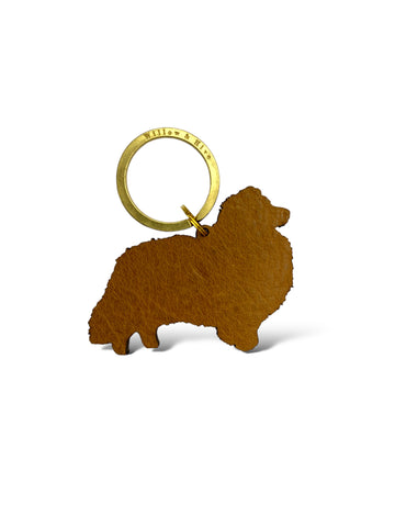 Shelte Dog Keyring
