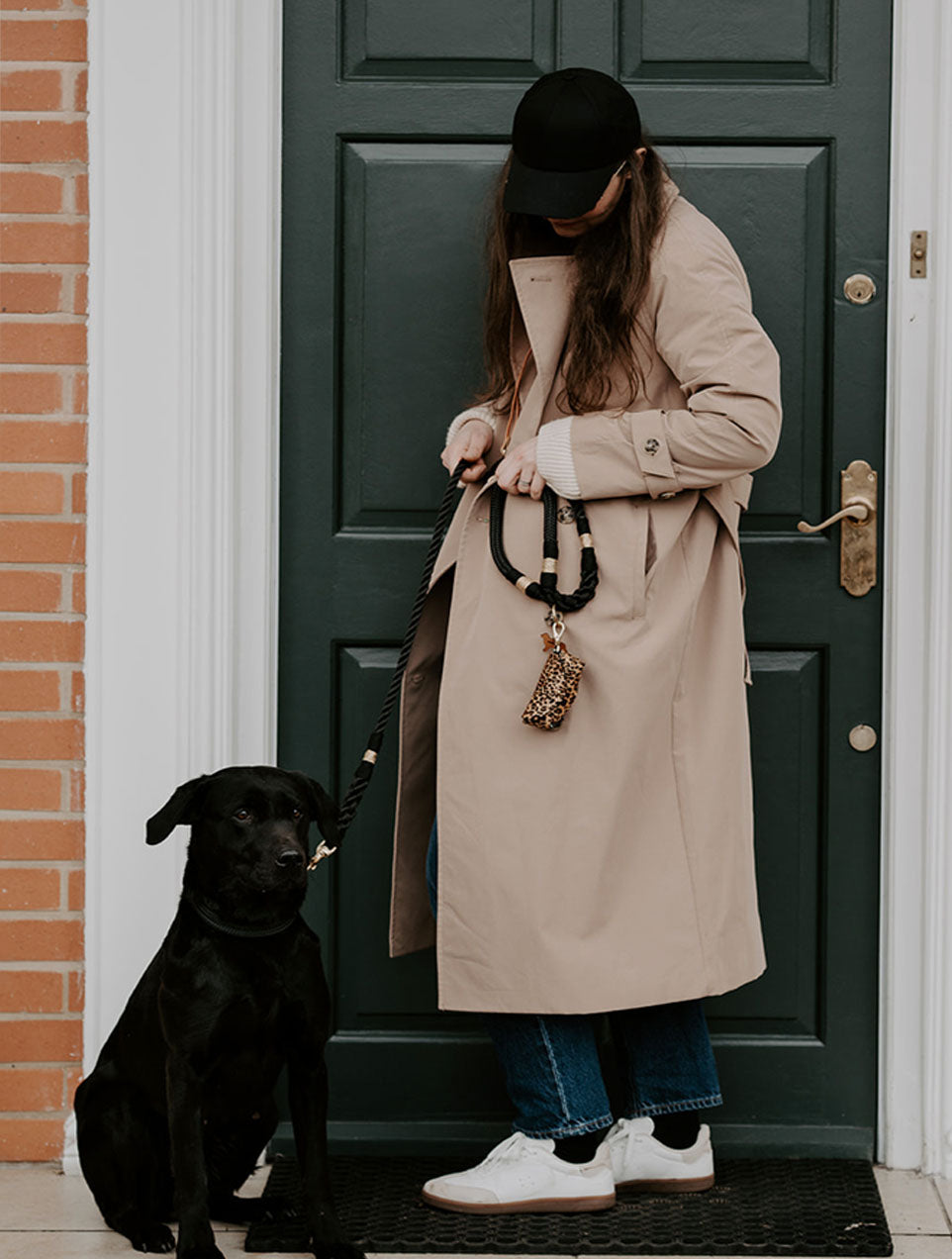 Exclusive Luxury Leopard Poop Bag Holder