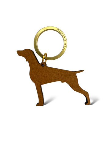 Weimaraner Dog Keyring