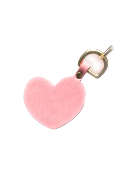 personalised heart keyring