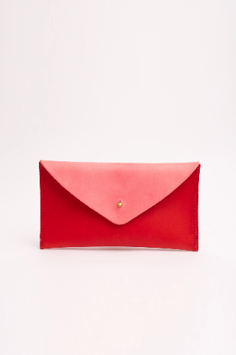 The Maxi - Red and Pink Colour Block