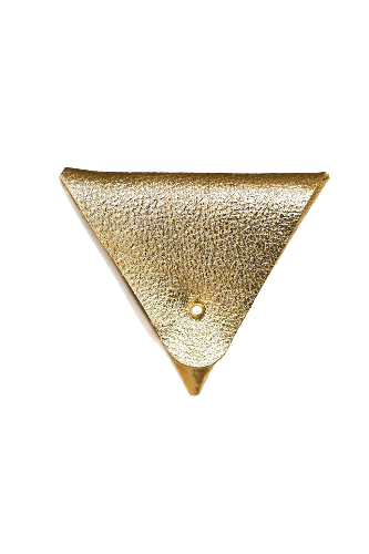Metallic Soft Gold Triangle