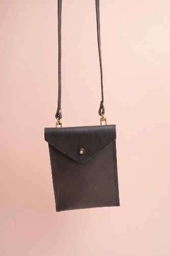 Phone Crossbody - Black