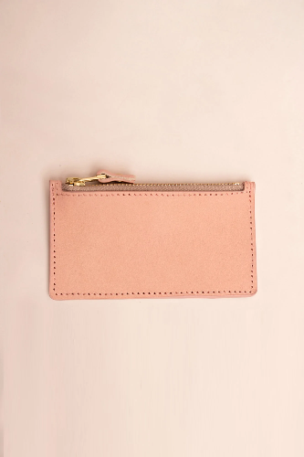 Blush Zip Purse