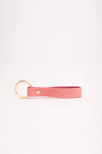 Slimline Pink Keyring