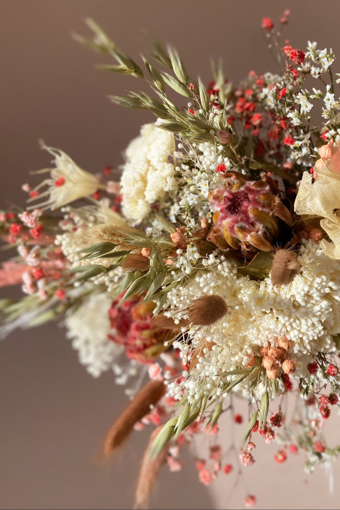 blush bridal bouquet 
