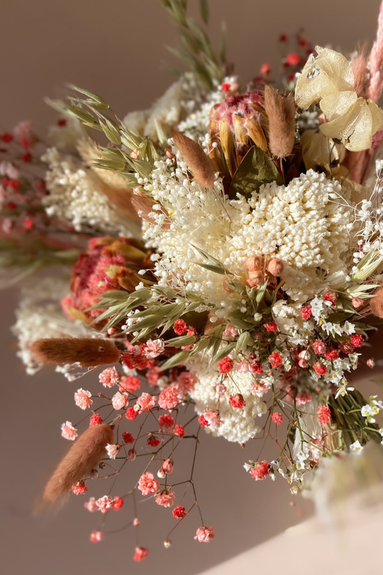 bridal blush bouquet