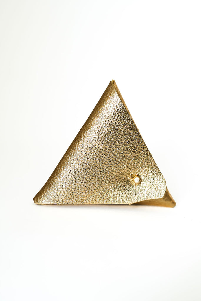 Metallic Soft Gold Triangle