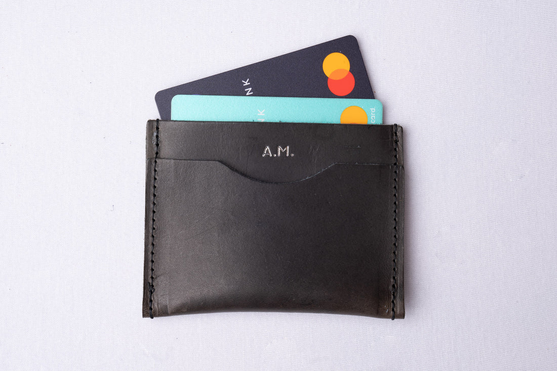 Slate Black Card Holder