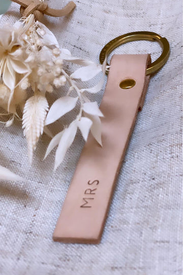 Personalised Keyring - SET OF TWO