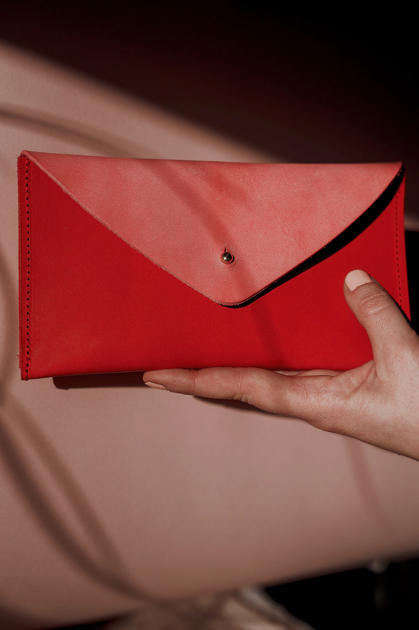 The Maxi - Red and Pink Colour Block