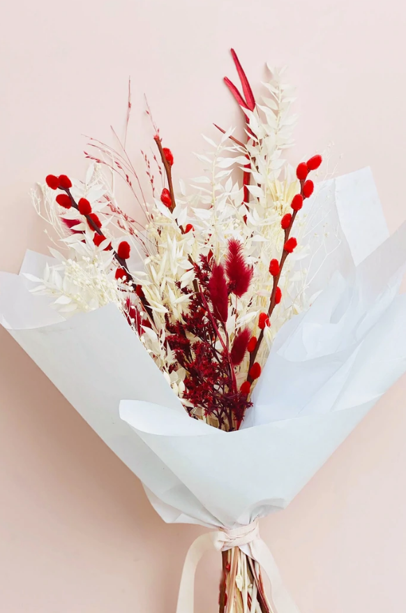 'Beau Be Mine' - Dried Flower Bouquet