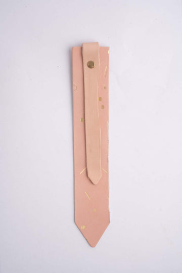 Sand and Geometric Colour-Block Bookmark