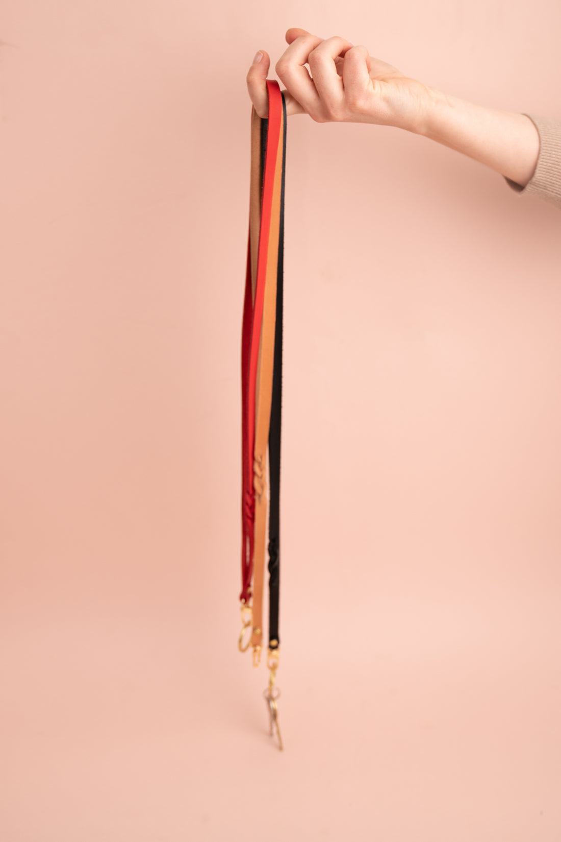 Black Braided Lanyard