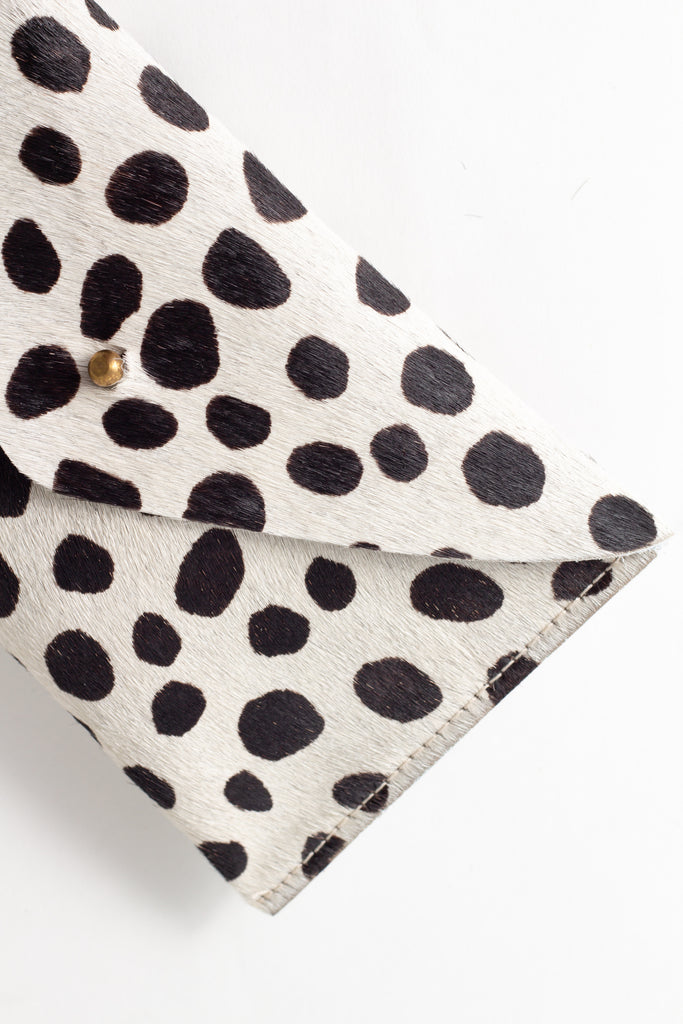 The Midi Monochrome Spot Animal Purse