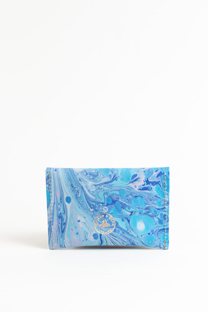 The Mini Hand Marbled Blue- (One of a Kind)