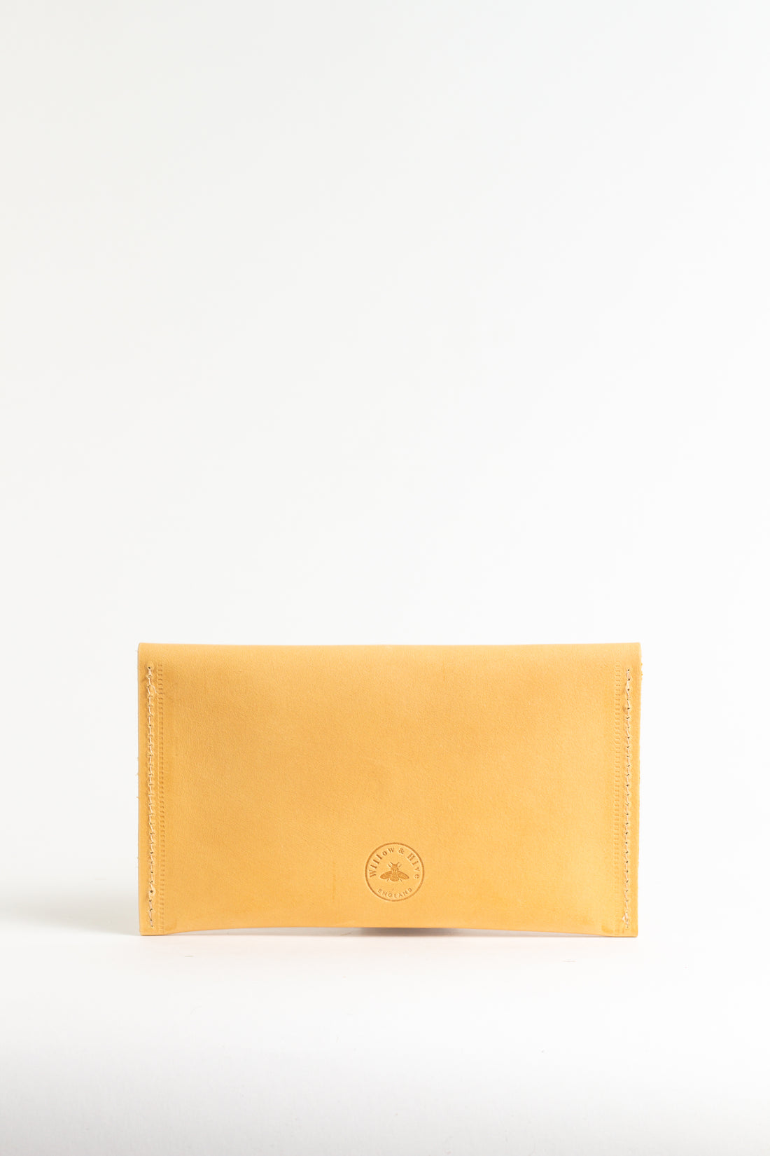 The Midi Mustard Leather Purse