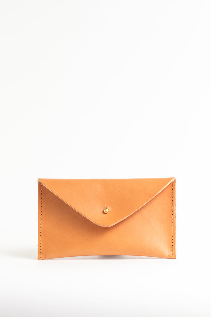 The Midi Caramel Tan Leather Purse