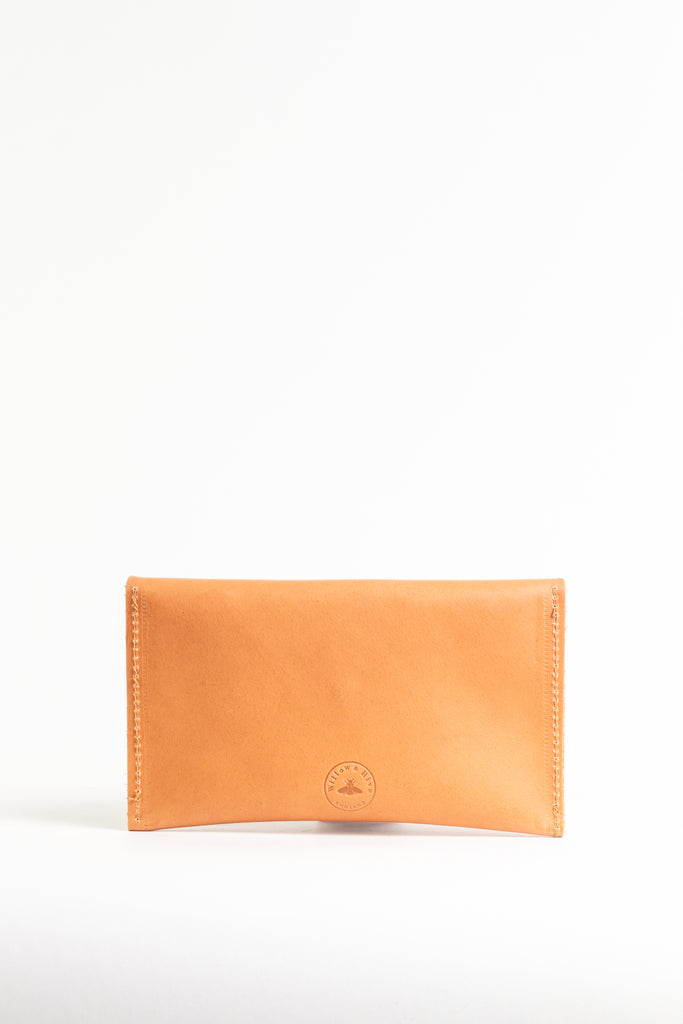 The Midi Caramel Tan Leather Purse