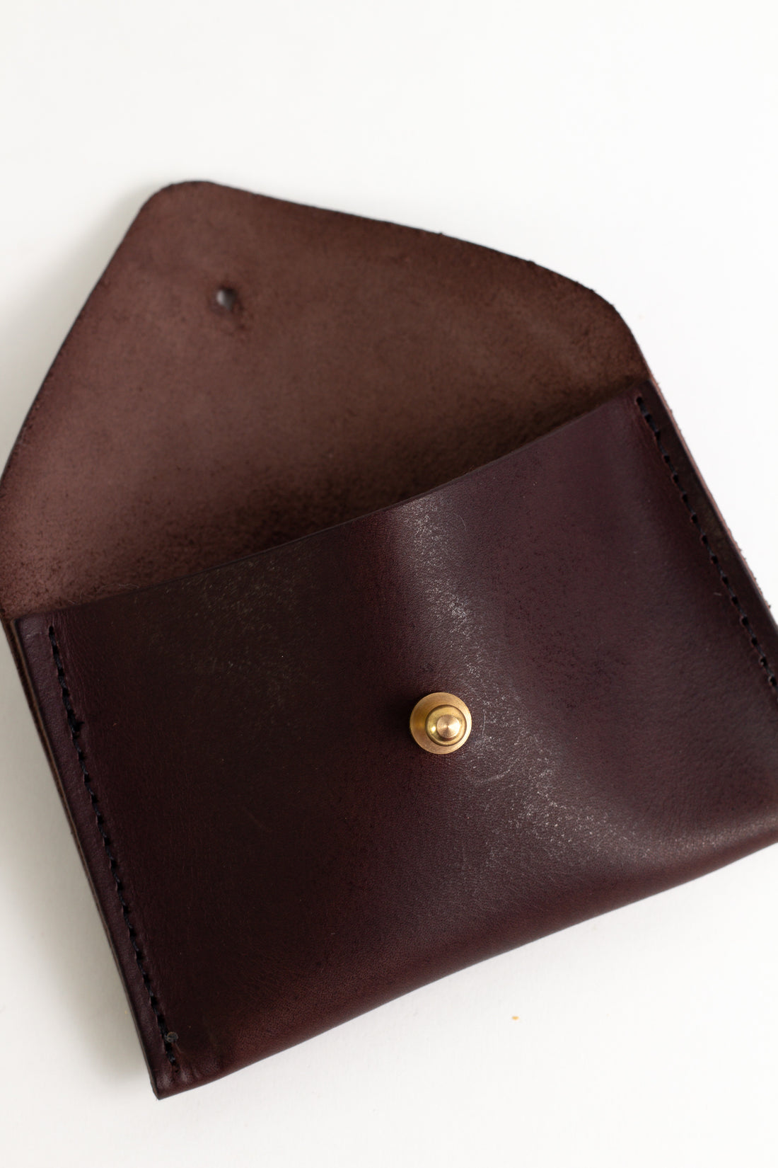 The Mini Mahogany Brown Purse
