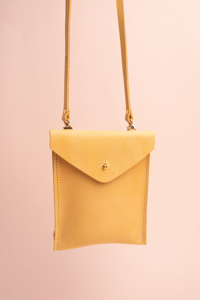 Phone Crossbody - Mustard