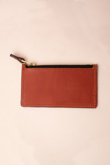 Rust Zip Purse