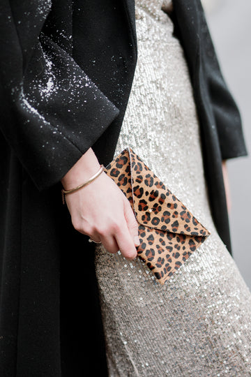 The Midi Leopard Purse