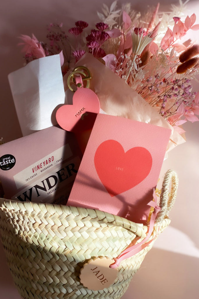 personalised mother's day gift basket