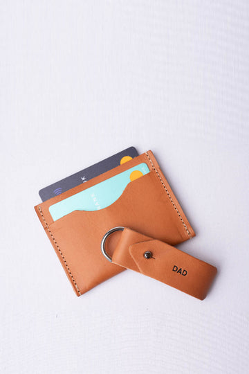 Tan Card Holder